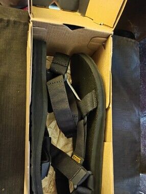 Teva Black Strappy Sandals